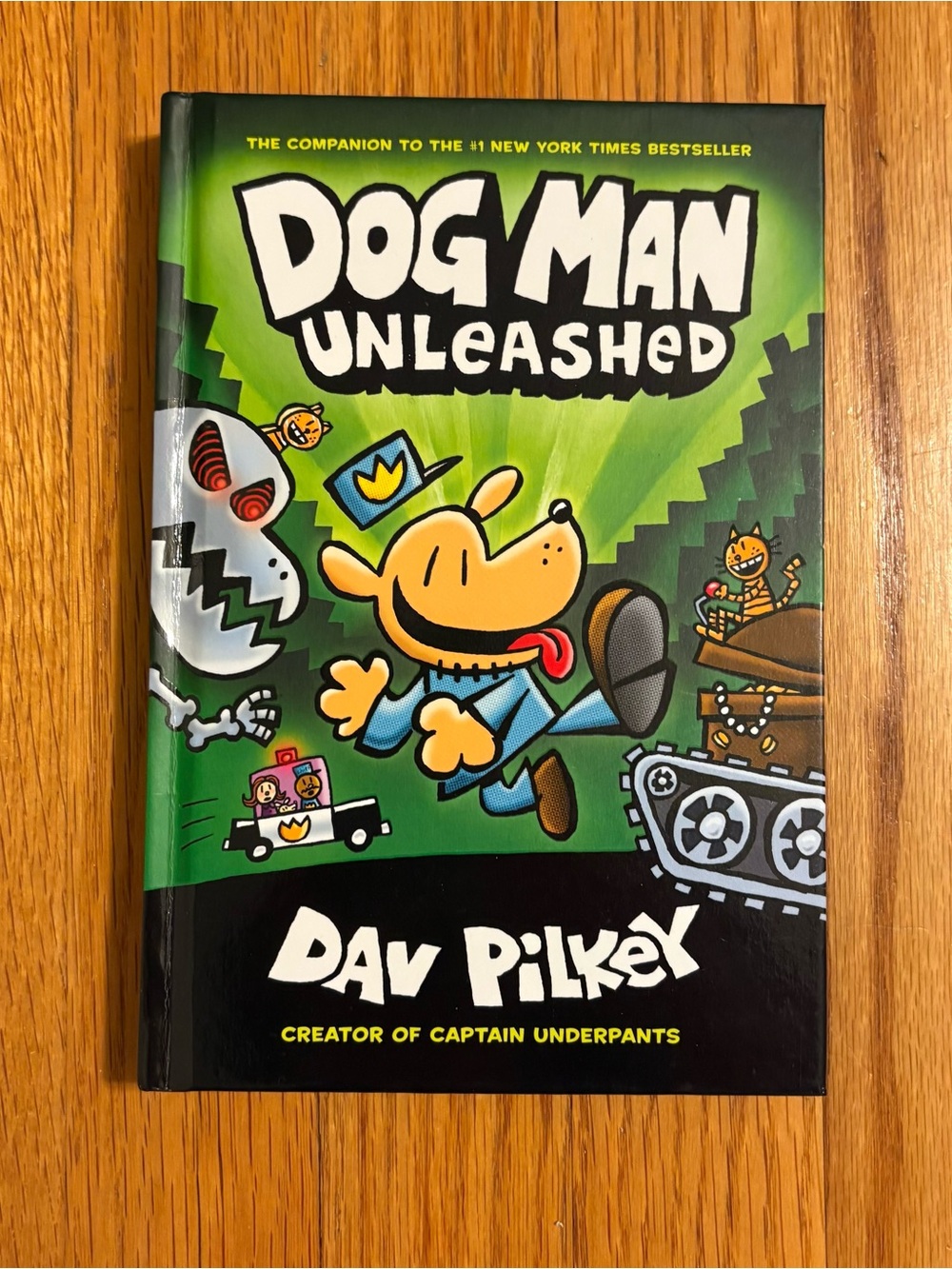 Scholastic Dog Man Unleashed Book 2 Dav Pilkey Hardcover Graphic Novel